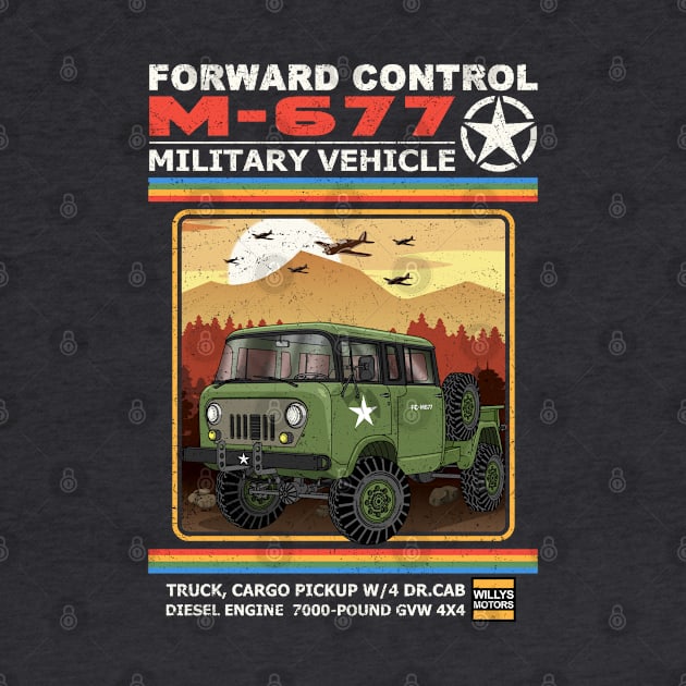 Forward Control FC-M677 Military Vehicle by Guyvit